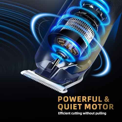 Beard Trimmer for Men, Rechargeable Men's Hair Trimmer & Clippers, Electric Grooming Kit for Beard, Face, Neck, Groin & Manscaping, Ideal Gift for Men