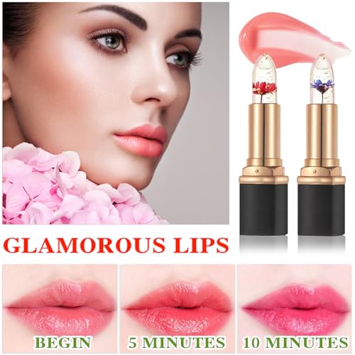 Temperature Color Change Lipstick Set - Aloe Vera Moisturizing Lip Balm