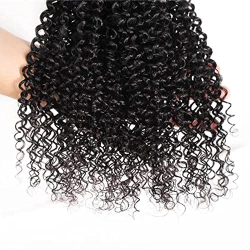 Deep Curly Wave Human Hair Bundles - 16, 18, 20 Inch, 300g