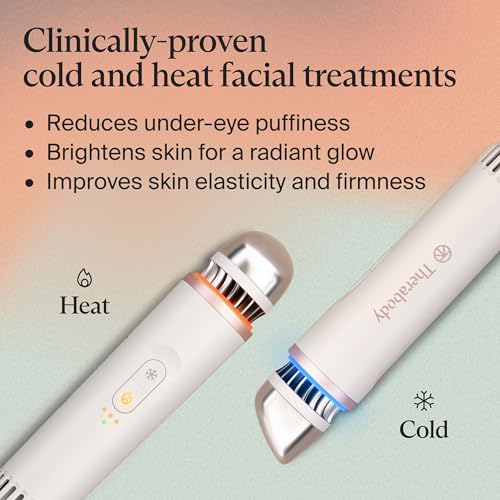 TheraFace Depuffing Wand – Cold & Heat Face Massager