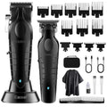 KEMEI Hair Clipper and Trimmer Set Professional Cordless Hair Clipper for Men Electric Beard Trimmers Barber Hair Cuttings Kit, T Blade Trimmers for Men, KM-2296£¬KM-2299