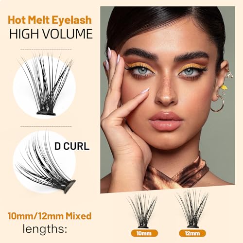 Vayator Faux Mink Eyelash Clusters 20D 200pcs Mixed Lengths
