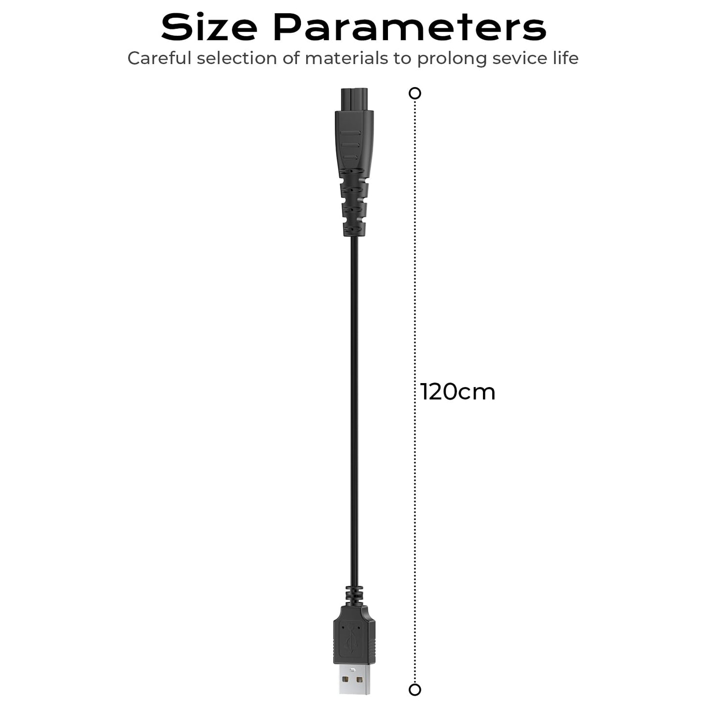 Meliya 5V Charger for Remington Shaver HC4250 HC5870 PF7500 PF7600 PG6250 PG6255 PG6170 PG6171 XF8550 XF8700 XR1400 XR1430 XR7000 HC5950 Trimmer Charging Cord