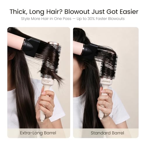 AIMIKE NaturaVol PLUS 1.7" Round Brush for Blow Out