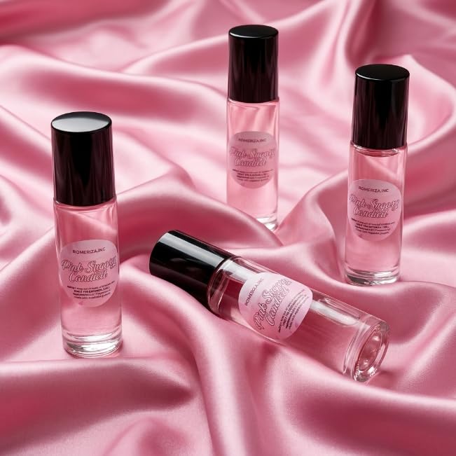 Pink Sugary Candied Body Oil Perfume 10ml Roll-On