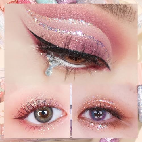 6 Colors Liquid Glitter Eyeshadow Set - Waterproof & Long-Lasting