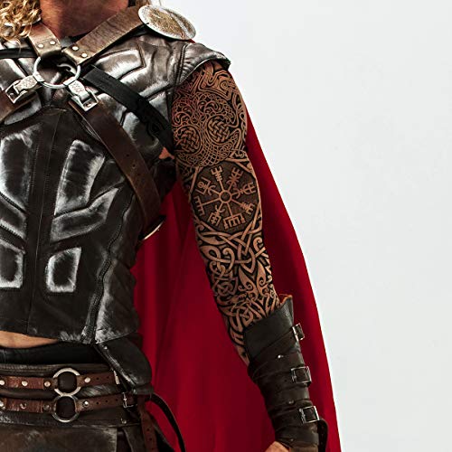 Viking Full Arm Temporary Tattoo Sticker - Waterproof