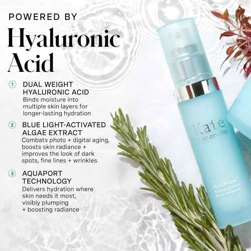 Kate Somerville HydraKate Recharging Hydration Serum ? Skin-Quenching Dual-Weight Serum with Hyaluronic Acid for Hydrating, 1 Fl Oz