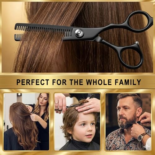 20-Piece Hair Cutting Kit with Scissors, Thinning Shears & Clippers