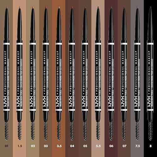 NYX PROFESSIONAL MAKEUP Micro Brow Pencil, Precise Eyebrow Pencil - Espresso