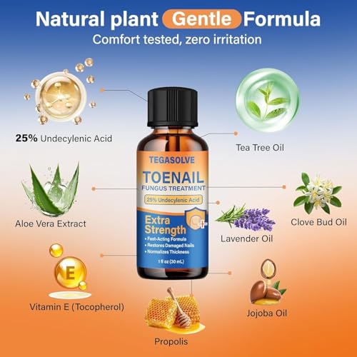Toenail Fungus Treatment – 25% Undecylenic Acid Antifungal Solution