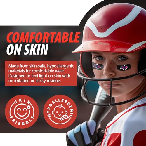 Fan-A-Peel Indiana Waterless Temporary Tattoos - Hypoallergenic Peel and Stick Waterproof Temporary Tattoos - Officially Licensed