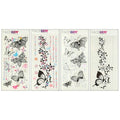 4 Sheet Temporary Tattoos - 4 Sheets Large Butterfly Fake Tattoos with Rhinestones - Temporary Tattoos for Women and Girls ? Waterproof Tattoos for adults, Semi Permanent Transfer Tattoo