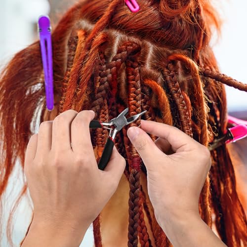 Hair Extension Pliers Tool – Professional Steel Beads Kit