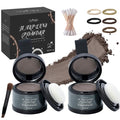 2 Pack Hair Root Touch Up Powder for Women & Men, Dark Brown
