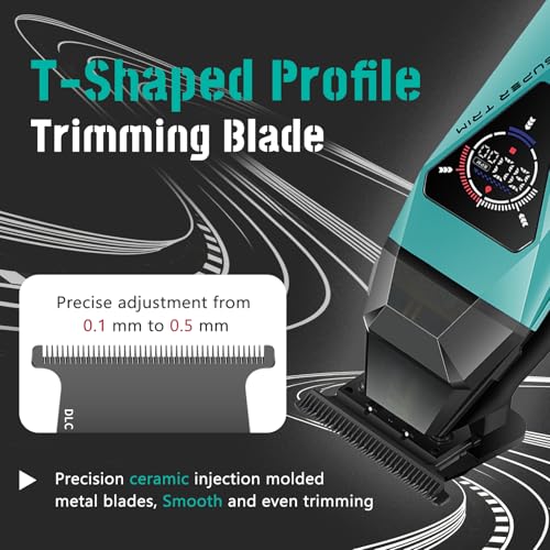 VGR 877S3 Professional Hair Clippers for Men with LED Display