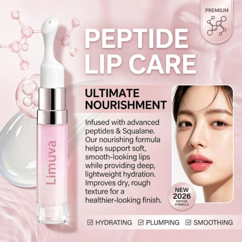 Brightening Lip Serum & Treatment Balm - Hydrating Pink Gloss