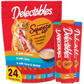 Delectables Squeeze Up Cat Treats Variety Pack - 24 x 0.5oz Tubes