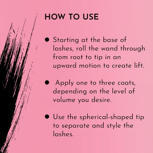 LAWLESS Mini The One & Done Volumizing Mascara - Premium Clean Mascara with Natural Ingredients, Designed to Volumize, Hydrate, and Lift Lashes - Long-Wear for Daily Use - 0.2 oz