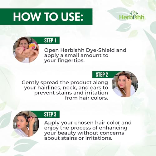 Herbishh Hair Color Barrier Cream – Skin Protector Stain Guard