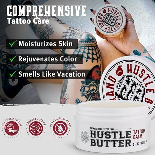 Hustle Butter Deluxe Tattoo Aftercare Balm 5oz