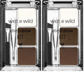 wet n wild Eyebrow Kit Dark Brown Powder & Tweezers
