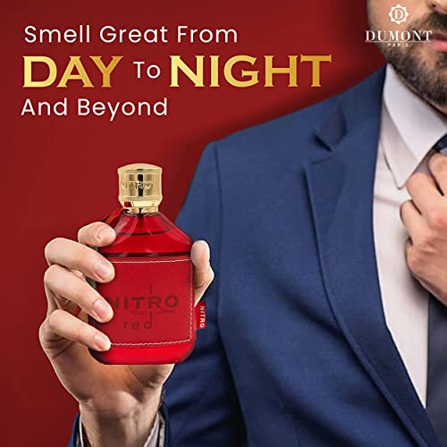 Dumont Nitro Red 3.4 oz Eau de Parfum for Men