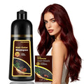 NCEPROHR Dark Burgundy Hair Dye Shampoo for Gray Coverage - 16.90 Fl Oz