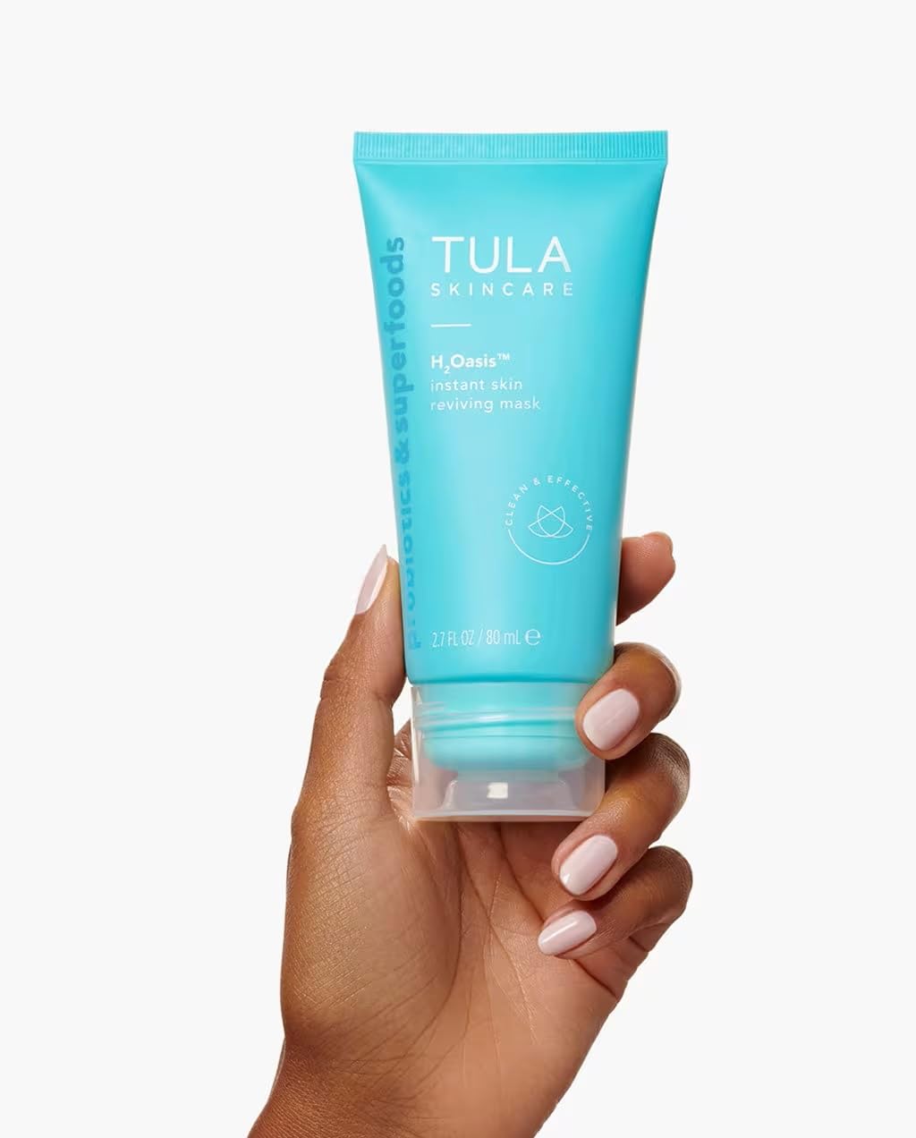 TULA Skin Care H2Oasis Instant Skin Reviving Mask - Hydrating Face Mask, Plumps and Energizes Tired Dehydrated Skin, Contains Resurrection Plant and Desert Lime, 2.7 Fl Oz.