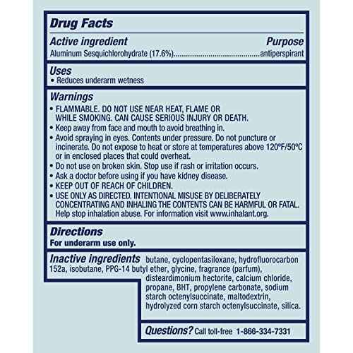 Degree Women Antiperspirant Deodorant Dry Spray Sexy Intrigue, 3.8 Ounce (Pack of 4)