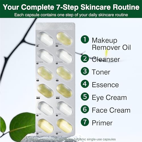 Travel Skincare Capsule Set - 7-Step Routine for On-the-Go