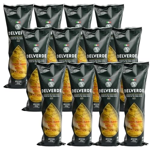Delverde Angel Hair Pasta Nests, 12 Pack 8.8oz