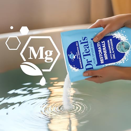 Dr Teal's Epsom Salt Soak with Magnesium, 3 lbs