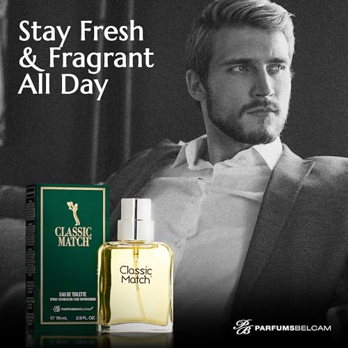 PB ParfumsBelcam Classic Match Green Eau De Toilette – 2.5 Fl Oz