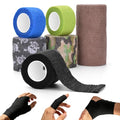 6pc Self-Adhesive Cohesive Bandage Wrap Set - Tattoo Grip & Athletic Tape