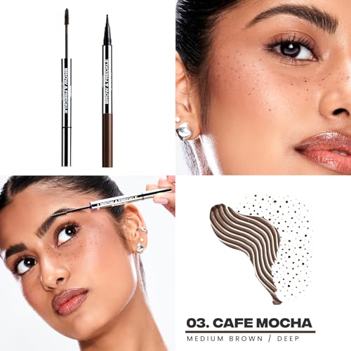 Sacheu Brow & Freckle Tinted Gel — 2-in-1 Water-Resistant Eyebrow Pen