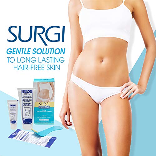 Surgiwax Body Hair Removal Cream, Hair Remover for Bikini & Legs 56g/2oz (SURGI82501)