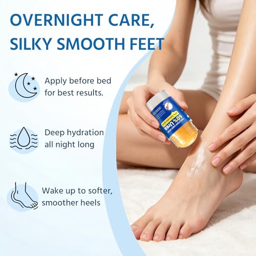 Mokasakiso 60% Urea Foot Cream Stick with 2% Salicylic Acid - Deep Moisturizing for Cracked Heels & Calluses