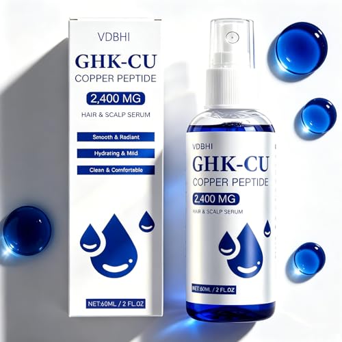 GHK-Cu Copper Peptide Mist for Hydration & Shine | Leave-In Spray