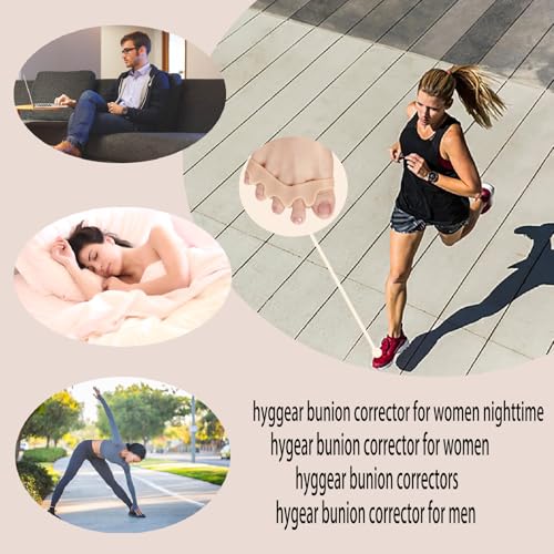 Toe Separators for Women & Men - Gel Plantar Fasciitis Relief, Slim Fit
