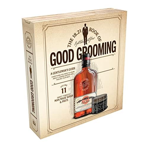 18.21 Man Made Men's Book of Good Grooming Gift Set