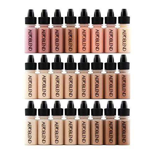 Aeroblend Airbrush Makeup Kit - 24 Color Professional System
