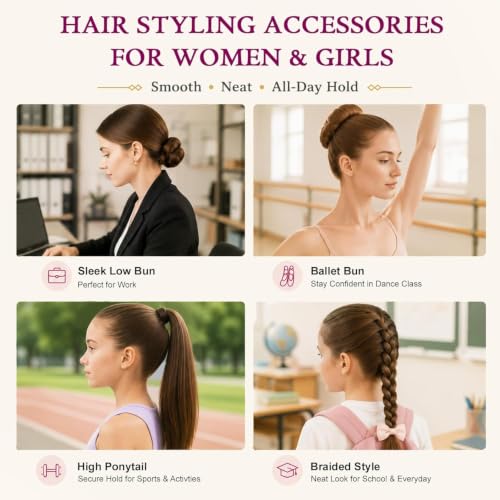 Hair Wax Stick for Flyaways & Styling - Kids & Women Hair Accessories