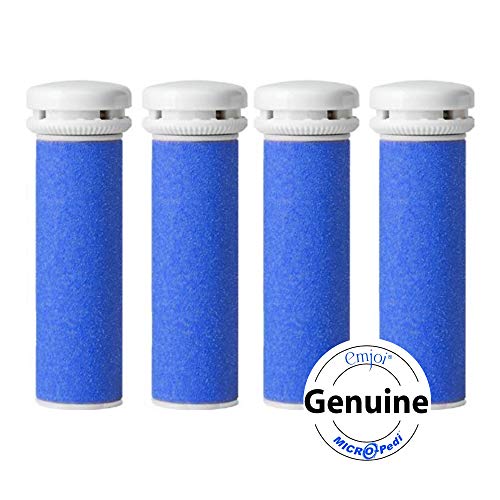 Micro-Pedi Refill Rollers Pack of 4 for Callus Removal and Exfoliation