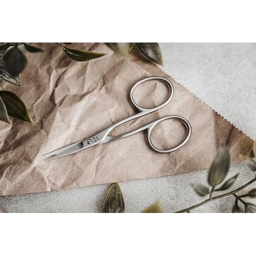 Premium European Nail and Cuticle Scissors by NN Knives - Trusted Family Business Since 1971 (Cuticle, Professional, Stainless Steel)