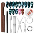 Cat Eye Magnet Set for Nails, 10pcs Magnetic Pen Kit