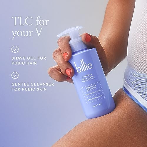 Vulva-Safe Shave Gel & Gentle Cleanser for Sensitive Areas - Fragrance-Free, 6.5 Fl Oz - Shaving Agent