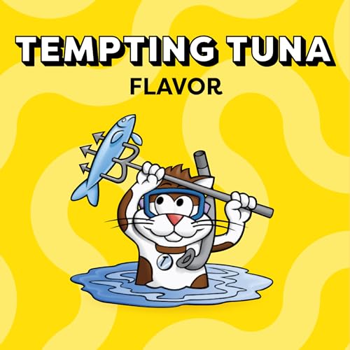 Temptations Classic Crunchy and Soft Cat Treats Tempting Tuna Flavor, 30 oz. Tub