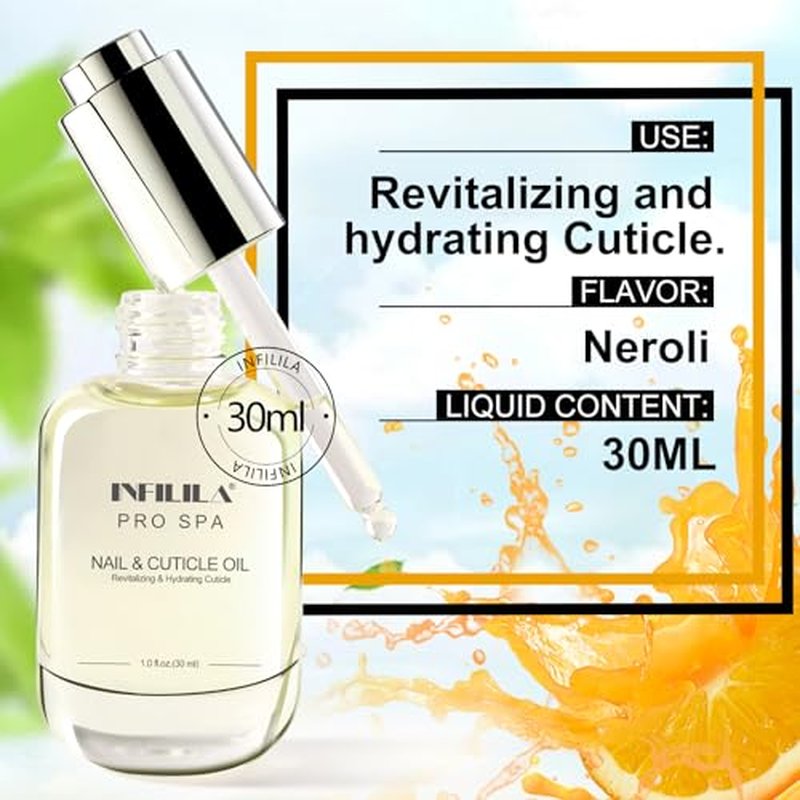 Natural Cuticle Oil with Vitamin E for Stronger Nails - NXJ INFILILA