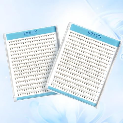 KISS ON Premade Lash Fans 320 Count 10D Volume Extensions